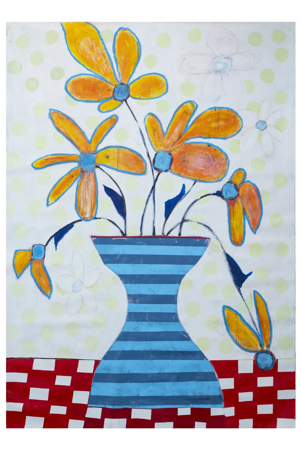 Big Vase of Flowers
